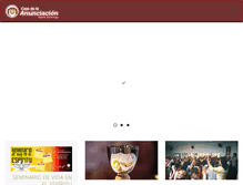 Tablet Screenshot of anunciacion.cscv.info